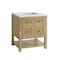 James Martin Vanities Breckenridge 30in Single Vanity, Light Natural Oak w/ 3 CM Eternal Jasmine Pearl Top 330-V30-LNO-3EJP - alternate 5